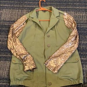Gold Sleeved Jacket